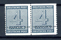 SBZ West-Sachsen 127 Y A Postfrisch Verzähnt #IV233 - Other & Unclassified
