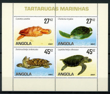 Angola Kleinbogen 1794-1797 Postfrisch Schildkröte #IN066 - Angola