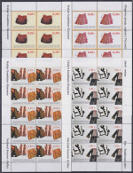 Kosovo 22-25 Postfrisch Als Kleinbögen #NF694 - Kosovo