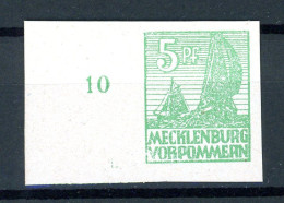 SBZ Mecklenburg-Vorpommern 32 X B Postfrisch Gep. Kramp #IX679 - Other & Unclassified