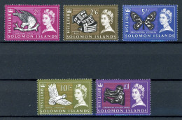 Salomon Inseln 123-127 Postfrisch #HB474 - Salomon (Iles 1978-...)