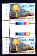 Malawi Paar 444 ZS Postfrisch Pilze #JR820 - Malawi (1964-...)