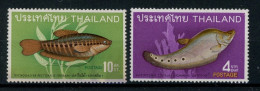 Thailand 517, 524 Postfrisch Fische #IN100 - Tailandia