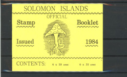 Salomon Inseln M-Heft 523-524 Postfrisch Pilze #JQ942 - Solomoneilanden (1978-...)
