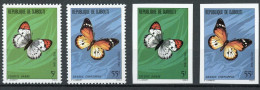 Dschibuti 268-269 A+B Postfrisch Schmetterling #JT791 - Gibuti (1977-...)