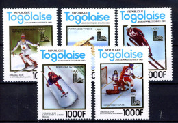 Togo 1508-1512 A Postfrisch Olympia 1980 Lake Placid #JR974 - Togo (1960-...)