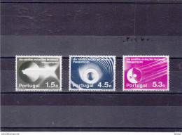 PORTUGAL 1974 Communications Par Satellites Yvert 1214-1216, Michel 1234-1236 NEUF** MNH Cote Yv 5 Euros - Ongebruikt