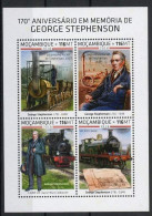 Mocambique KB Mit 9831-34 Postfrisch Eisenbahn #HE915 - Mozambico