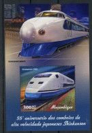 Mocambique Block Postfrisch Shinkansen #HE921 - Mozambico