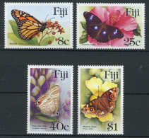 Fidschi 517-520 Postfrisch Schmetterling #HE967 - Cookeilanden