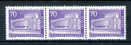 Berlin 3er Streifen 152 W Postfrisch #HB328 - Autres & Non Classés