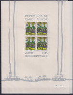 Kap Verde Block 7-9 Postfrisch Hundertwasser #NF703 - Islas De Cabo Verde