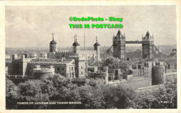 R455747 Tower Of London And Tower Bridge. LP. 401A. Lansdowne Publishing. 1955 - Autres & Non Classés