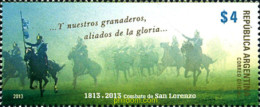 313816 MNH ARGENTINA 2013 BATALLA DE SAN LORENZO - Unused Stamps