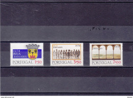 PORTUGAL 1974 VILLE DE BEJA Yvert 1240-1242, Michel 1260-1262 NEUF** MNH Cote 6,50 Euros - Unused Stamps