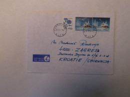 POLAND AIRMAIL COVER TO CROATIA 1992 - Other & Unclassified
