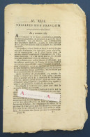 ● Veillées D'un Français - 9 Novembre 1789 - Gazetier Révolutionnaire - Rare - Révolution Française - Giornali - Ante 1800