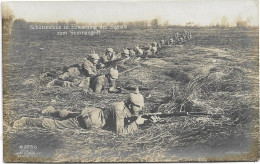 German War Kriegskarte  *  Schützenlinie In Erwartung Des Signals Zum Sturmangriff - Weltkrieg 1914-18