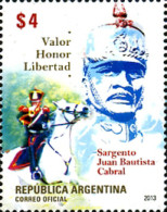 313817 MNH ARGENTINA 2013 SARGENTO JB CABRAL - Nuovi