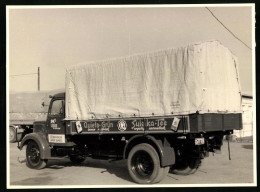 Fotografie Lastwagen Magirus-Deutz, LKW Pritsche Der Spedition A. Kraemer In Bamberg  - Automobile