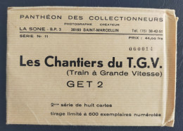 Saint-Valérian TGV 8 Cartes Postales - Eisenbahnen