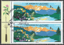 2024 - Y/T 5xxx - OBL 1ER JOUR - "LE JARDIN DU LAUTARET" - BLOC 2 ISSU FEUILLET - Used Stamps