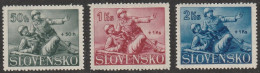 Slowakei: 1941, Mi. Nr. 88-90, Rotes Kreuz.   **/MNH - Nuovi
