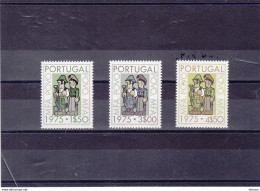 PORTUGAL 1975 Yvert 1252-1254, Michel 1272-1274 NEUF** MNH Cote 6,50 Euros - Neufs