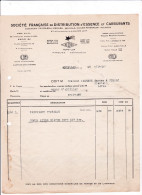 15-Société Française De Distribution D'Essence & Carburants....Aurillac...(Cantal)...1937 - Andere & Zonder Classificatie