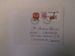 POLAND COVER TO CROATIA - Sonstige & Ohne Zuordnung