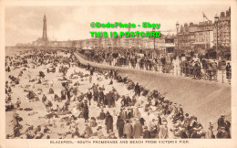 R455947 Blackpool. South Promenade And Beach From Victoria Pier. Famous Seaside - Monde