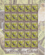 Polynésie N°1205/1206 - Oiseaux - Feuille Entière - Neuf ** Sans Charnière - TB - Nuevos