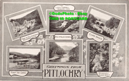 R455949 Greetings From Pitlochry. Sepiatone Series. Photochrom. Multi View - Monde