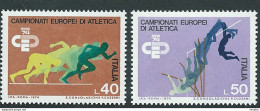 Italia, Italy, Italie, Italien 1974; Campionati Europei Di Atletica Leggera: Serie Completa. New. - Atletica