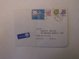 POLAND AIRMAIL COVER TO CROATIA 1995 - Otros & Sin Clasificación