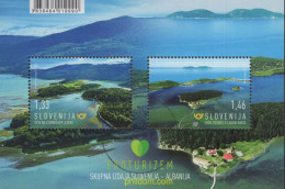 663801 MNH ESLOVENIA 2021 EMISION CONJUNTA CON ALBANIA - Eslovenia