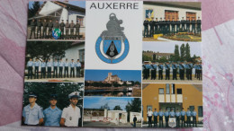 CPM AUXERRE YONE C I G A  CENTRE D INSTRUCTION DE GENDARMES AUXILIAURES ED VALOIRE 1995 - Auxerre