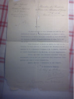 Suite 1ere Guerre Ministère Pension Prime & Allocation De Guerre Mutilé Réformé à Vve Gauranà Rue Subervie Lectoure Gers - Historische Dokumente