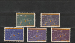 Paraguay YT 699/703 * : Planètes De L'univers - 1962 - Astronomy