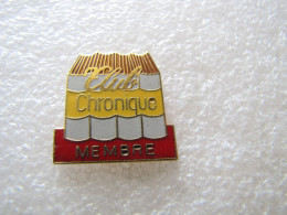 PIN'S   CLUB  CHRONIQUE   MEMBRE   Email Grand Feu - Other & Unclassified