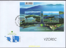 663799 MNH ESLOVENIA 2021 EMISION CONJUNTA CON ALBANIA - Slovénie