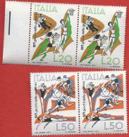 Italia 1971;Giochi Della Gioventù: Pallacanestro, Pallavolo, Sci+atletica, Ciclismo, Ginnastica, Nuoto. Completa Coppie - 1971-80: Neufs