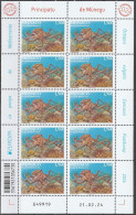 2024 - MONACO - EUROPA - CEPT - "FAUNE SOUS-MARINE" - FEUILLET 10 TIMBRES- NEUF ** - 2024