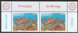 2024 - MONACO - EUROPA - CEPT - "FAUNE SOUS-MARINE" - BLOC 2 ISSU HAUT FEUILLET - NEUF ** - 2024