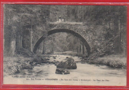 Carte Postale 88. Gérardmer  Pont Des Fées Saut Des Cuves à  Kichompré  Très Beau Plan - Gerardmer