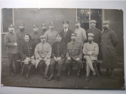 Carte Postale Avec Photographie Réalisée Par Paul WINKLER - Lieu & Personnages Inconnus - Militaires/Officiers - Autres & Non Classés