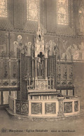 BELGIQUE - Maredsous - Vue Sur à L'intérieure D'une église Abbatiale - Autel De Saint Benoit - Carte Postale Ancienne - Anhee