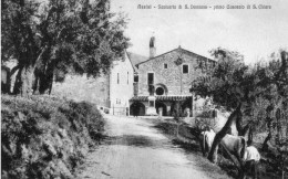 CARTOLINA ITALIA ASSISI SANTUARIO SAN DAMIANO PRIMO CONVENTO E S. CHIARA ITALY Postcard Italien Ansichtskarte Italie CPA - Perugia