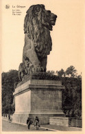 BELGIQUE - La Gileppe - Le Lion - The Lion - De Leeuw - Statue - Animé - Carte Postale Ancienne - Gileppe (Stuwdam)