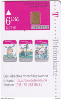 GERMANY - Betriebliches Vorschlagswesen 4/Sie Sind Der Schlüssel(A 24), Tirage 18000, 09/99, Mint - A + AD-Series : Publicitaires - D. Telekom AG